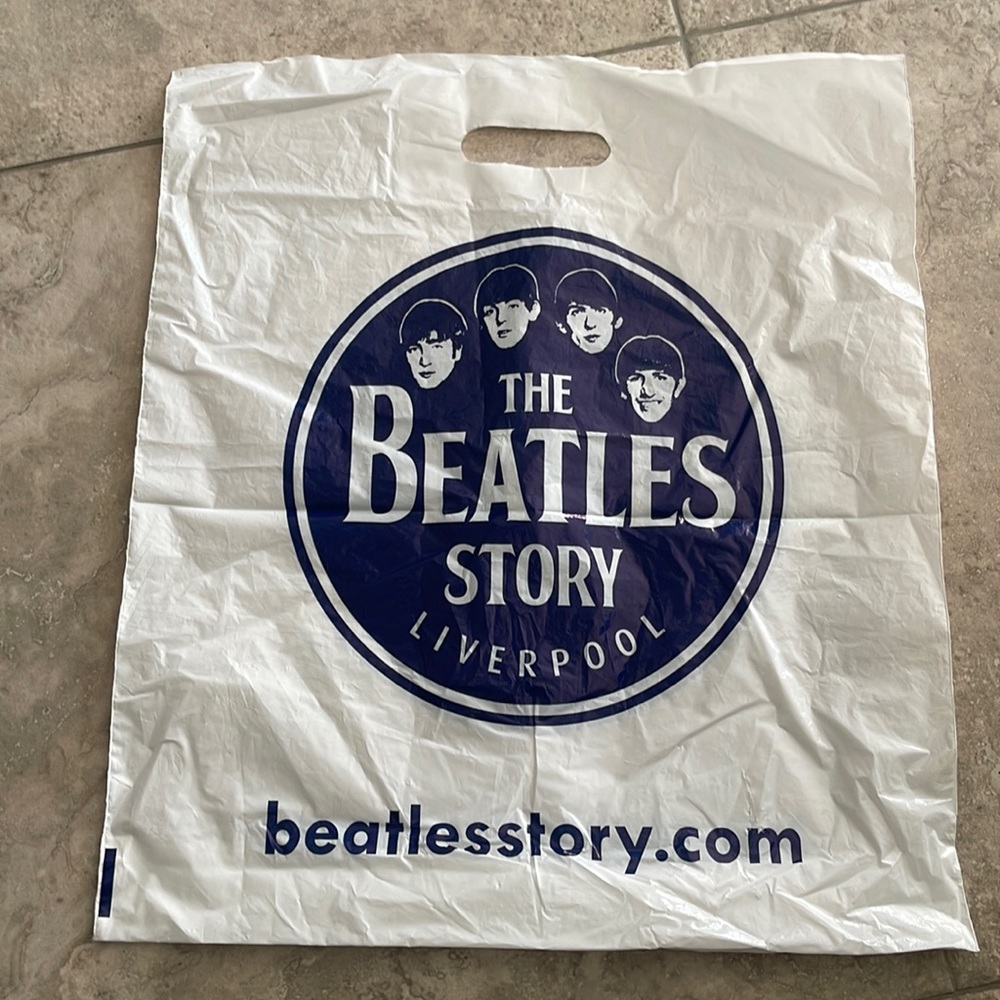 Beatles shopping bag from Liverpool store